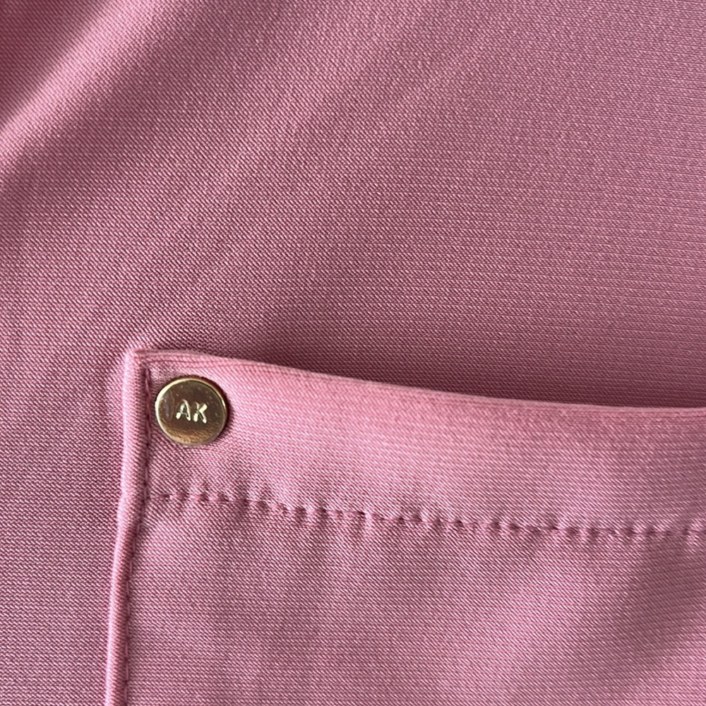 Anne Klein pink sleeveless blouse M - Picture 4 of 5